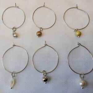 No.15 - Handmade identifiers for wine glasses or stemmed glasses  Please feel fr